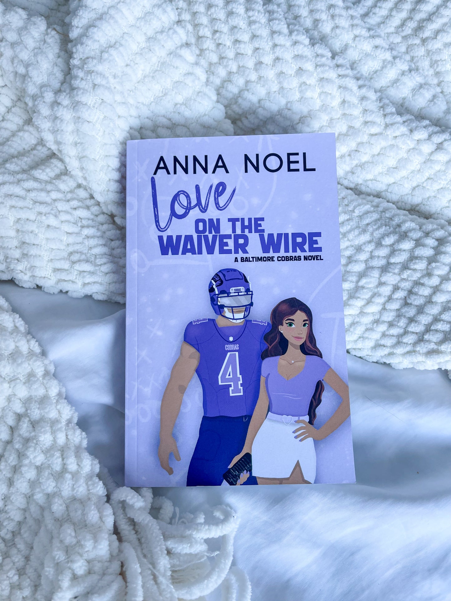 LOVE ON THE WAIVER WIRE: signed paperback