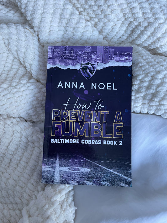 HOW TO PREVENT A FUMBLE: Alt Cover (signed)