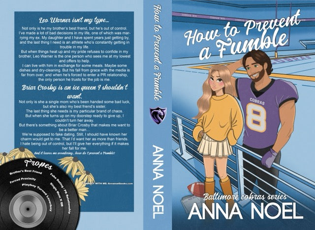 Pre-order: How to Prevent a Fumble
